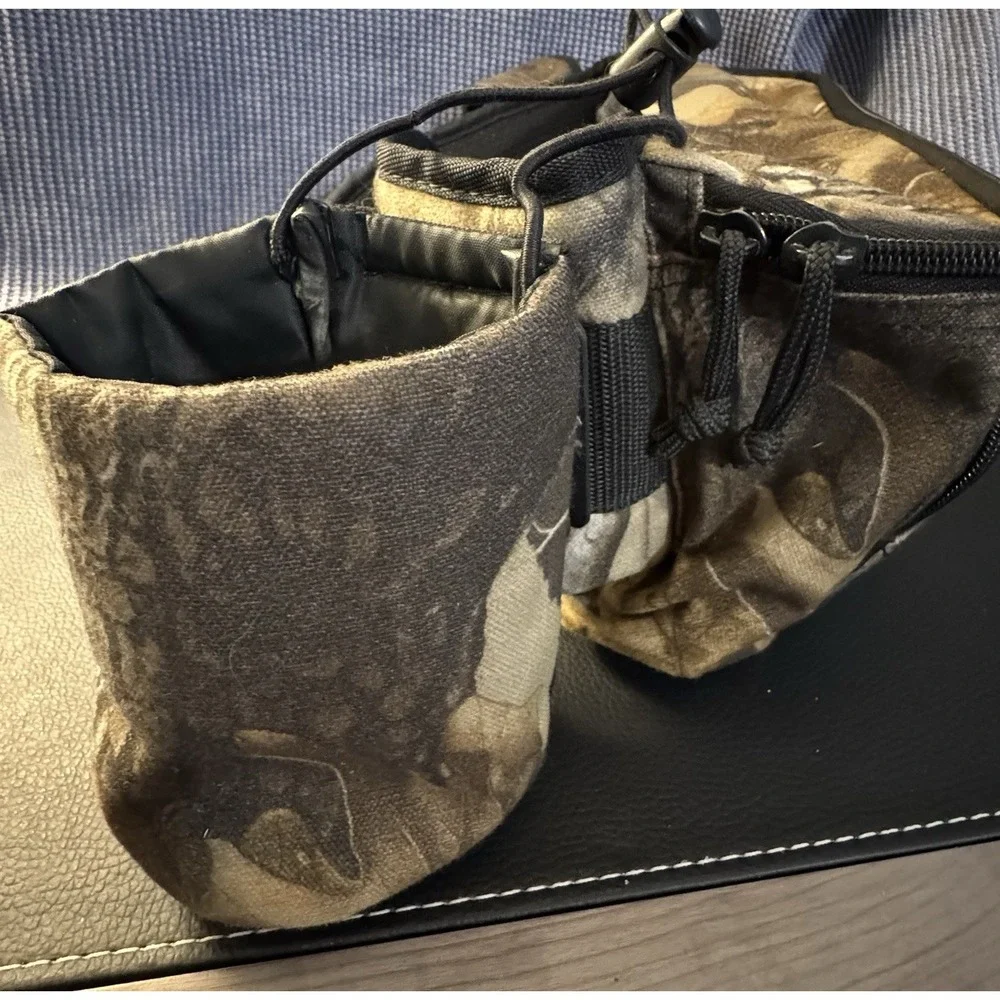 Fieldline Real Tree Camouflage Waist Fanny Pack Knife Bullet Holder 3 Pockets